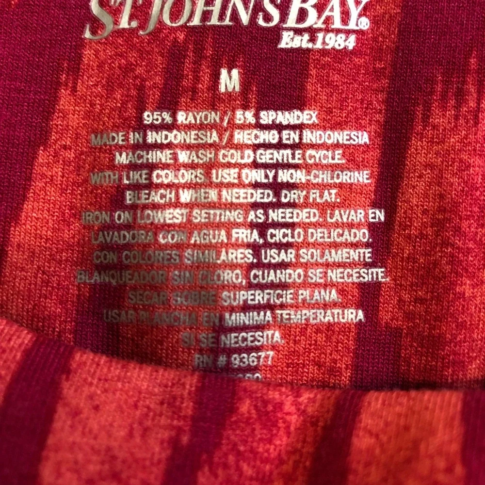 St.John Bay summer outdoor dress size m - Picture 3 of 3